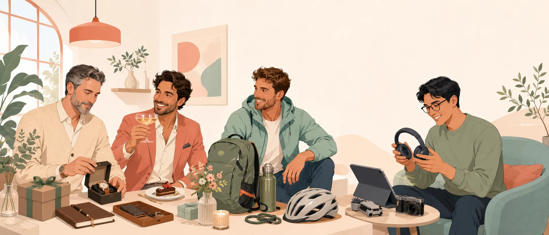 Titelbild zu: Geschenkideen für Männer: persönliche Ideen, die wirklich passen