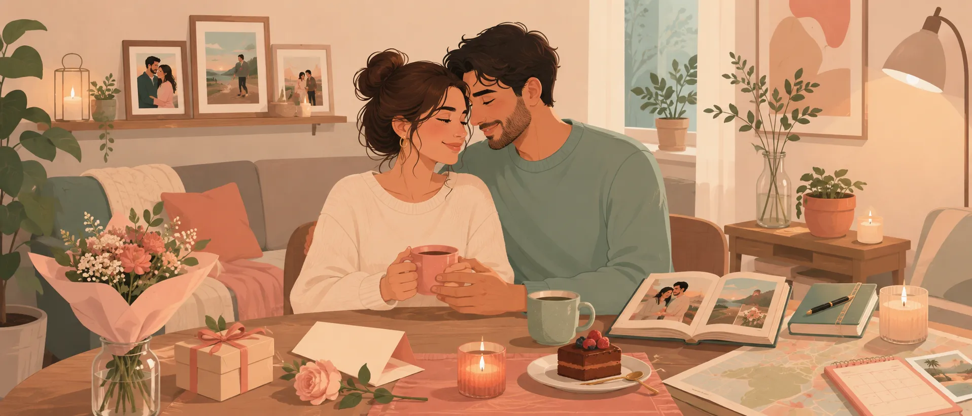Titelbild zu: Geschenke zum Jahrestag: persönliche Ideen für Partner und Paare