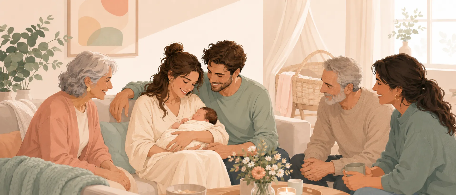 Titelbild zu: Geschenke zur Geburt: sinnvolle Ideen für Baby und Eltern