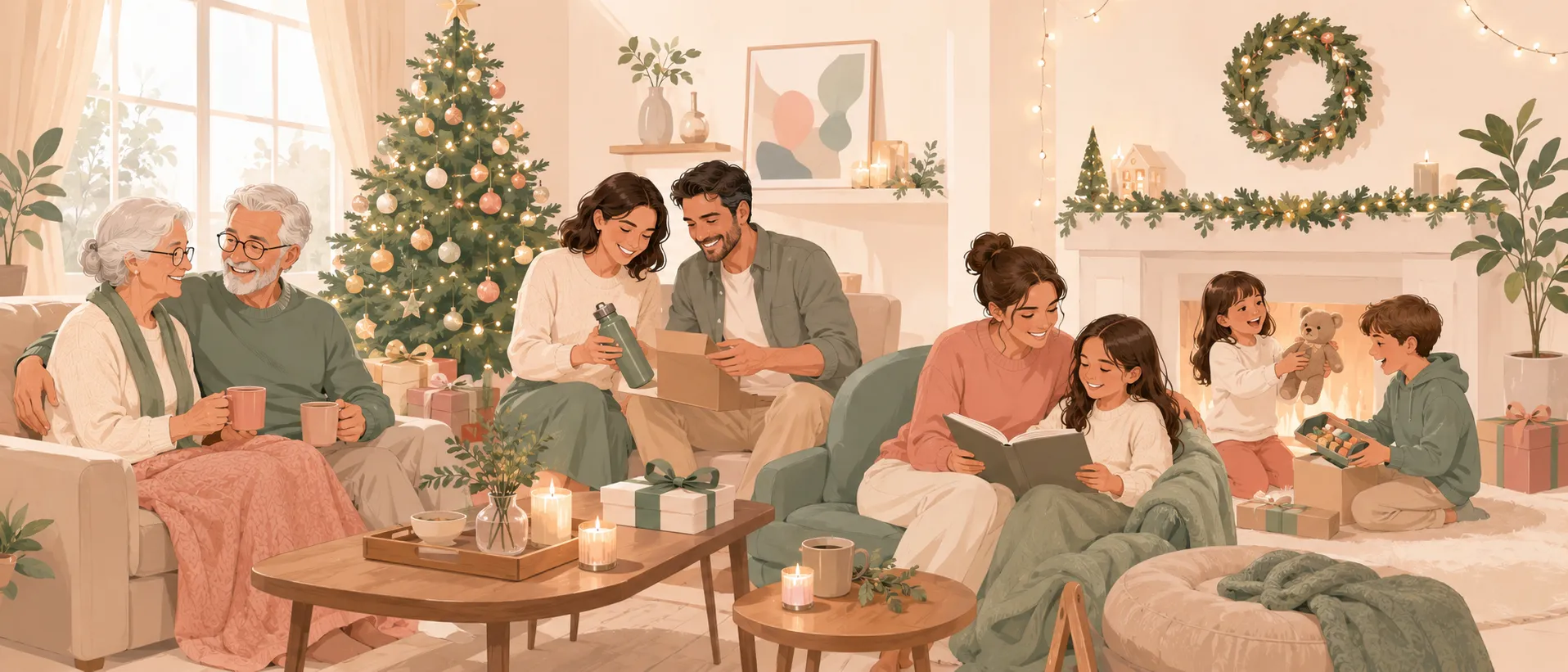 Titelbild zu: Weihnachtsgeschenke für die Familie: persönliche Ideen für gemeinsame Freude
