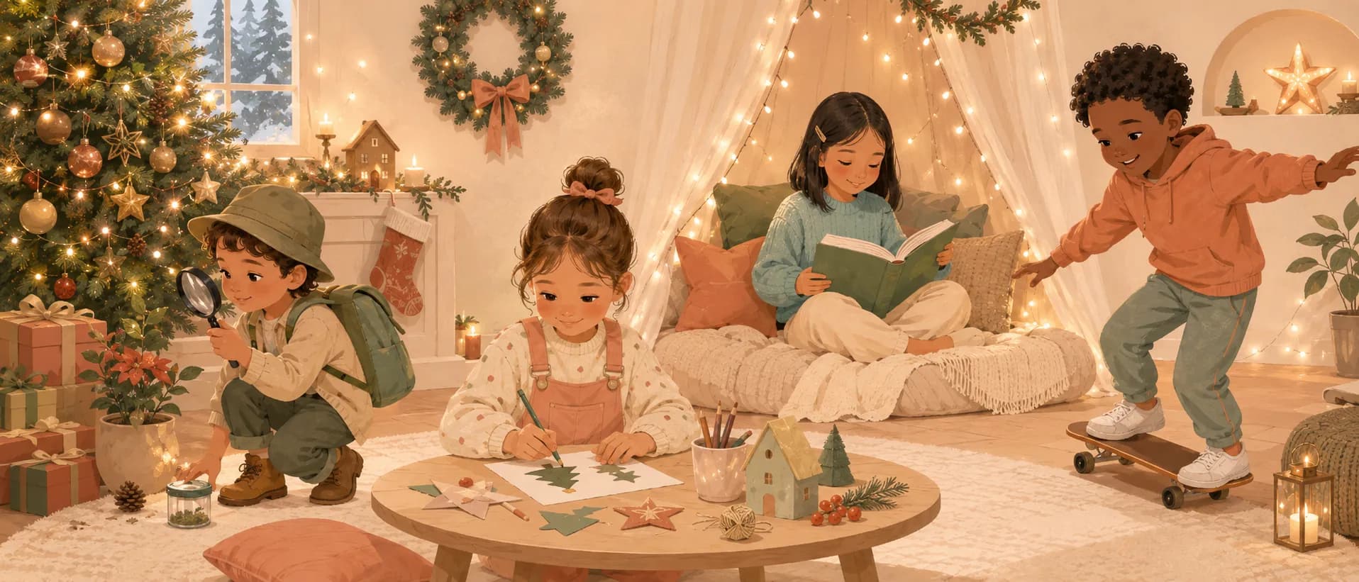 Titelbild zu: Weihnachtsgeschenke für Kinder: persönliche Ideen nach Alter und Interesse